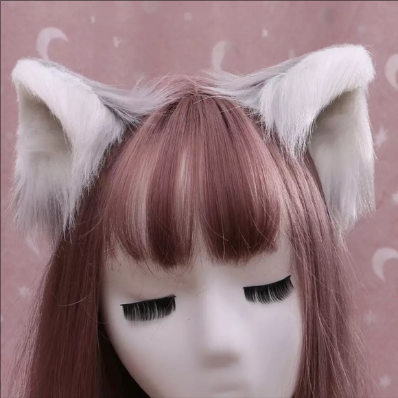 Accessories - Halloween Cat Ears Anime Lolita Hair Accessories Clip on Ears Cosplay